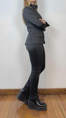 PANTALON TOMILLO GRIS