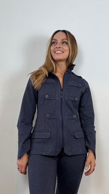 CHAQUETA HUELLA AZUL