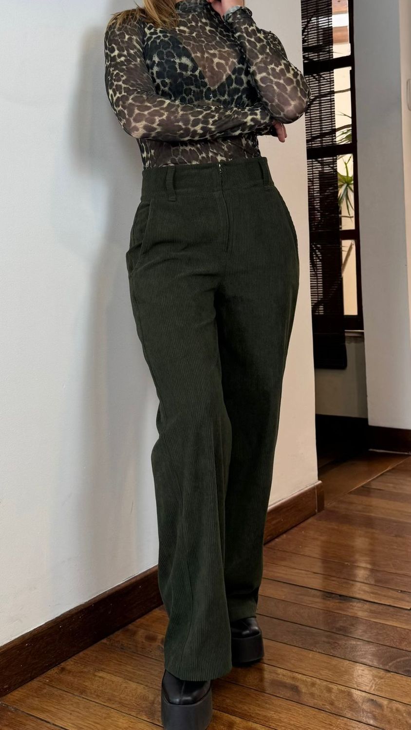 PANTALON WISKY VERDE