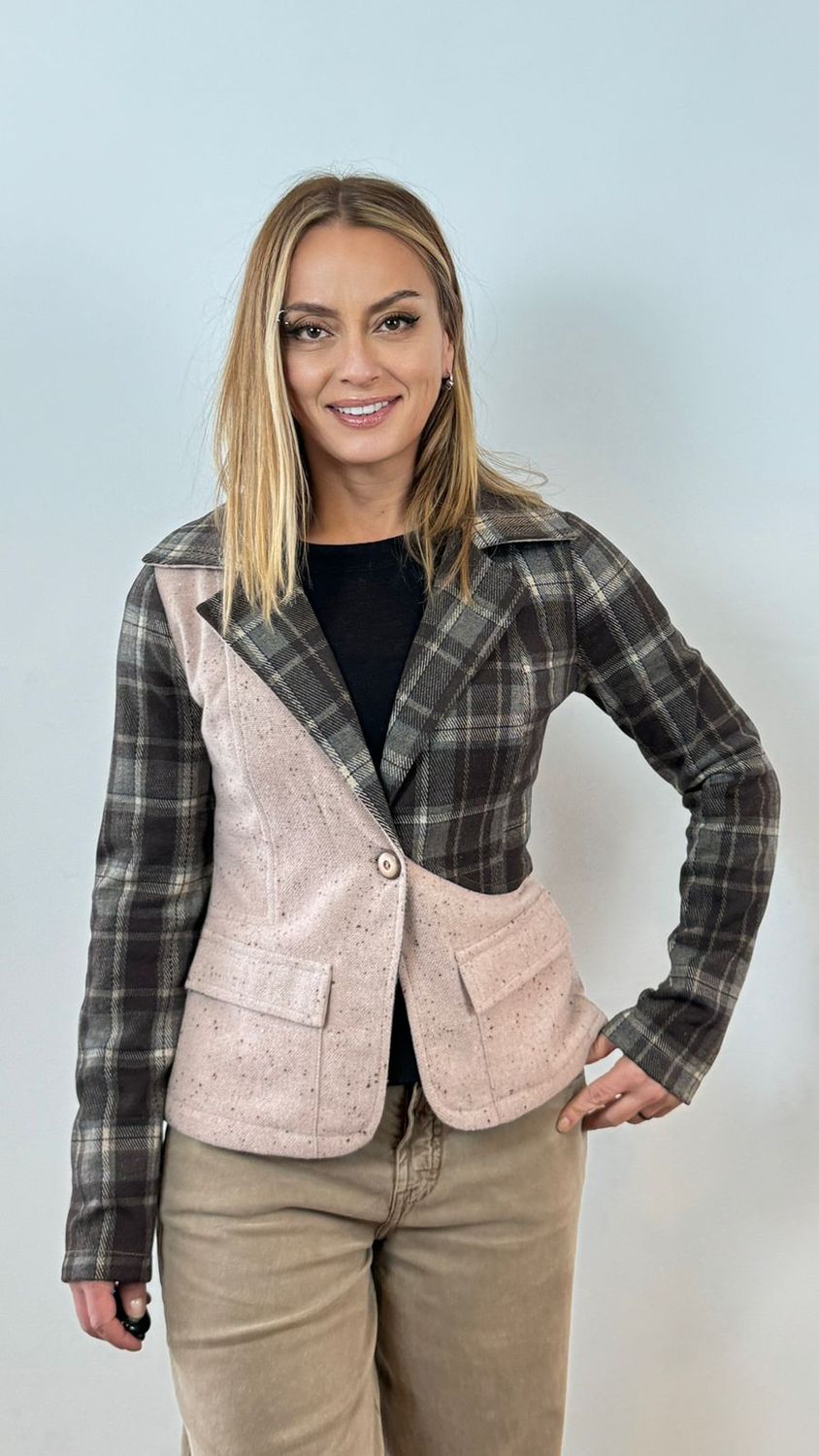 BLAZER MESTIZO ROSADO