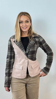 BLAZER MESTIZO ROSADO