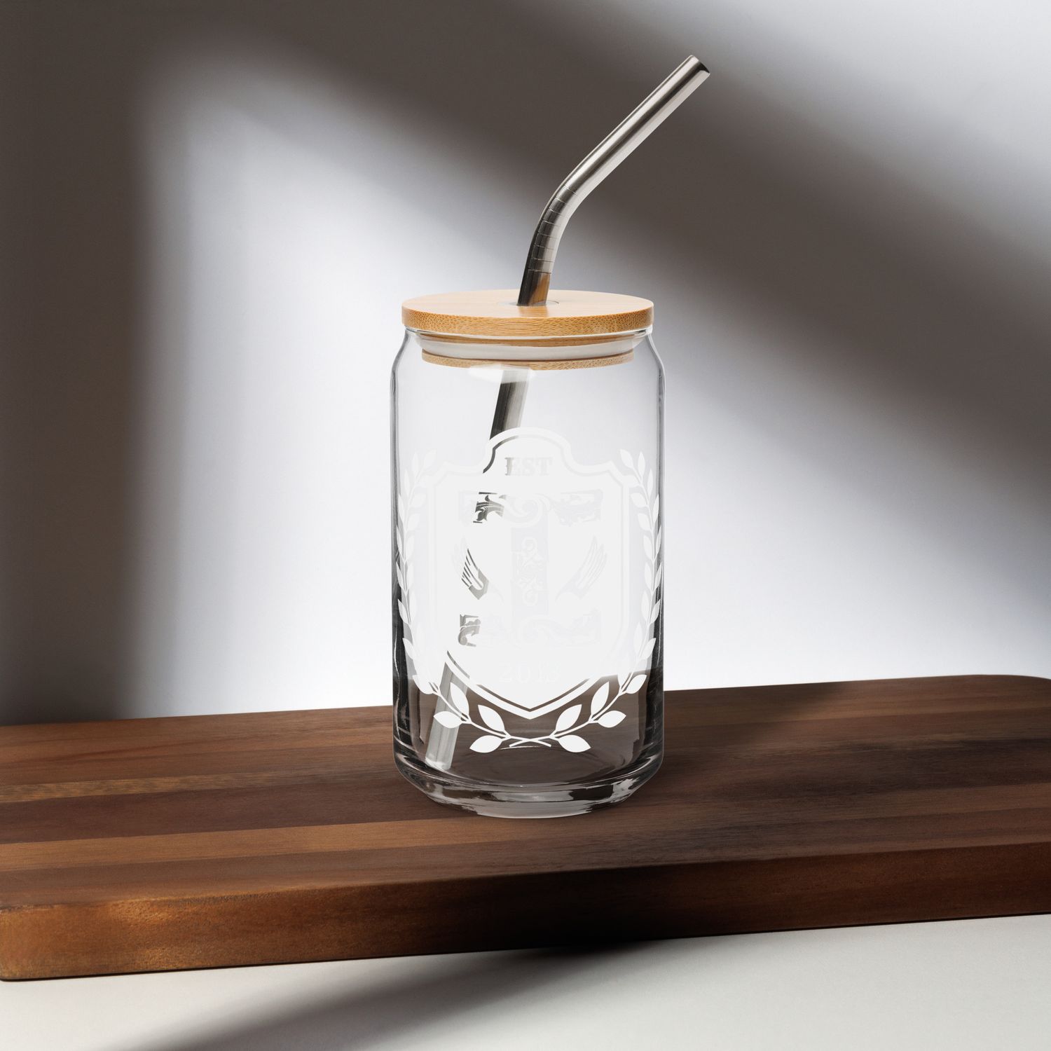 Can-shaped glass