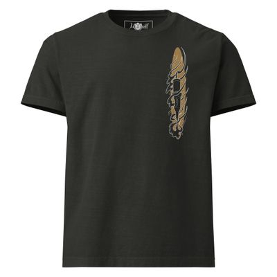 Liquid fire oversized t-shirt