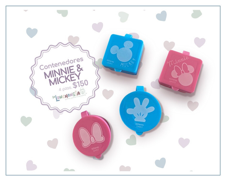 Mini contenedores Mickey