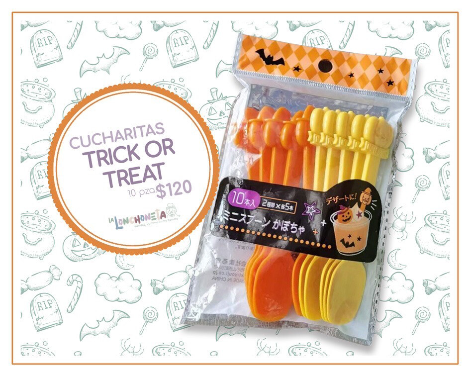 Cucharitas trick or treat