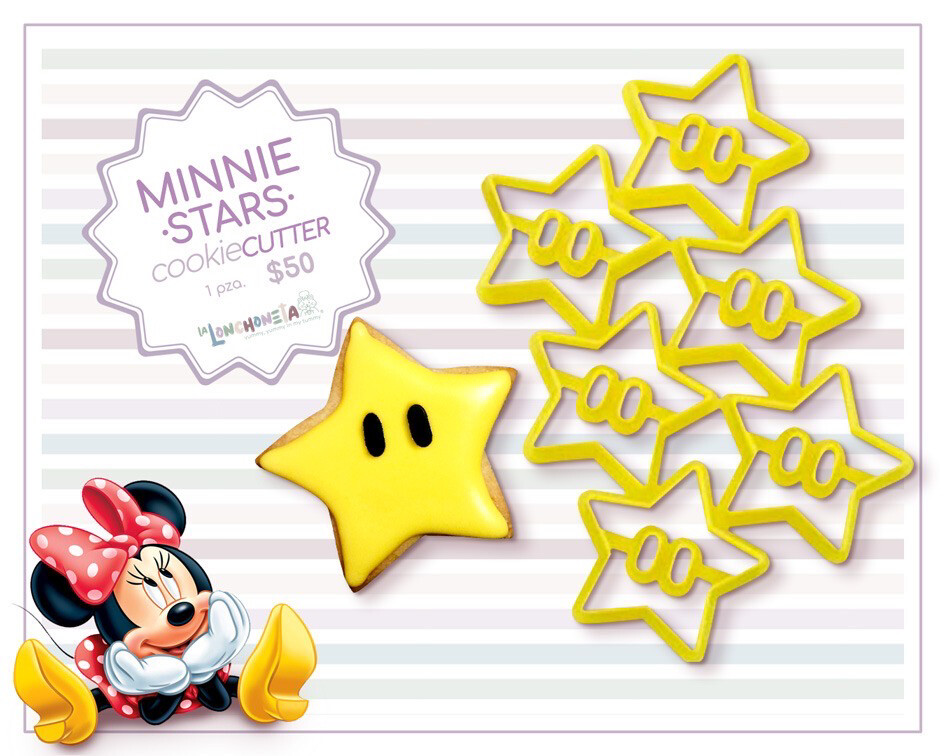 Cortador Minnie Star