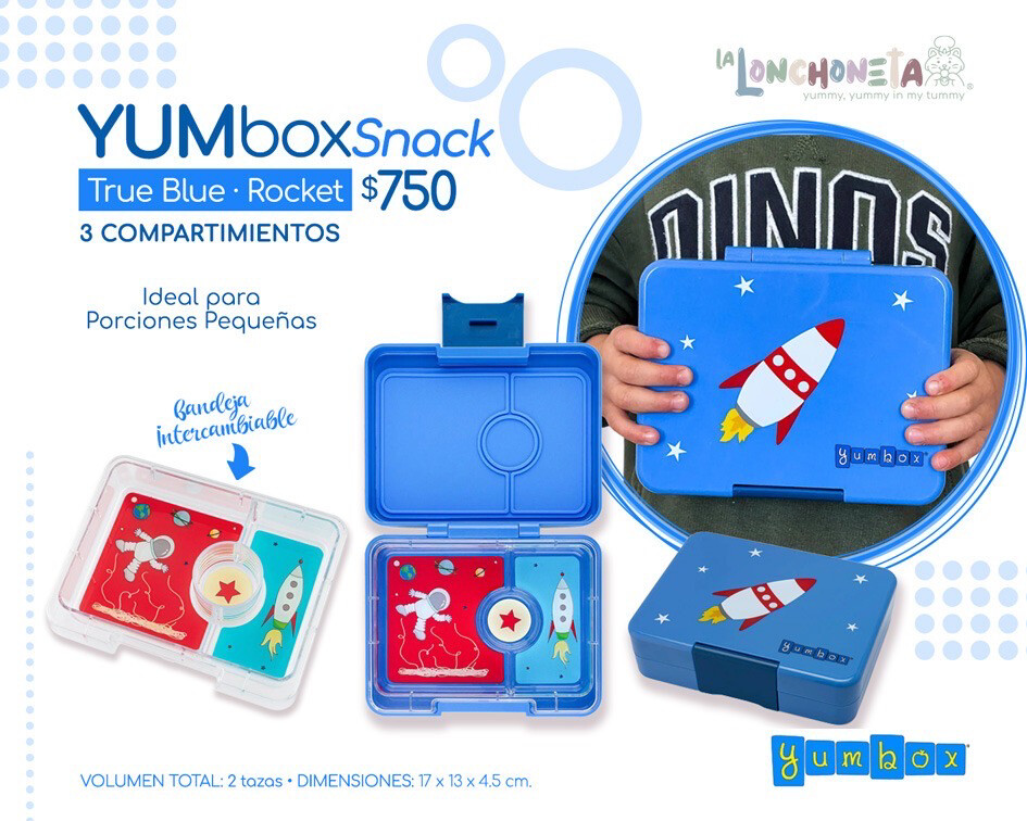 Yumbox snack azul