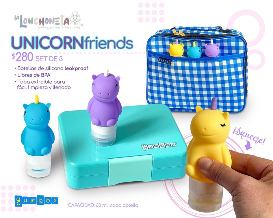 Contenedores Yumbox unicornio