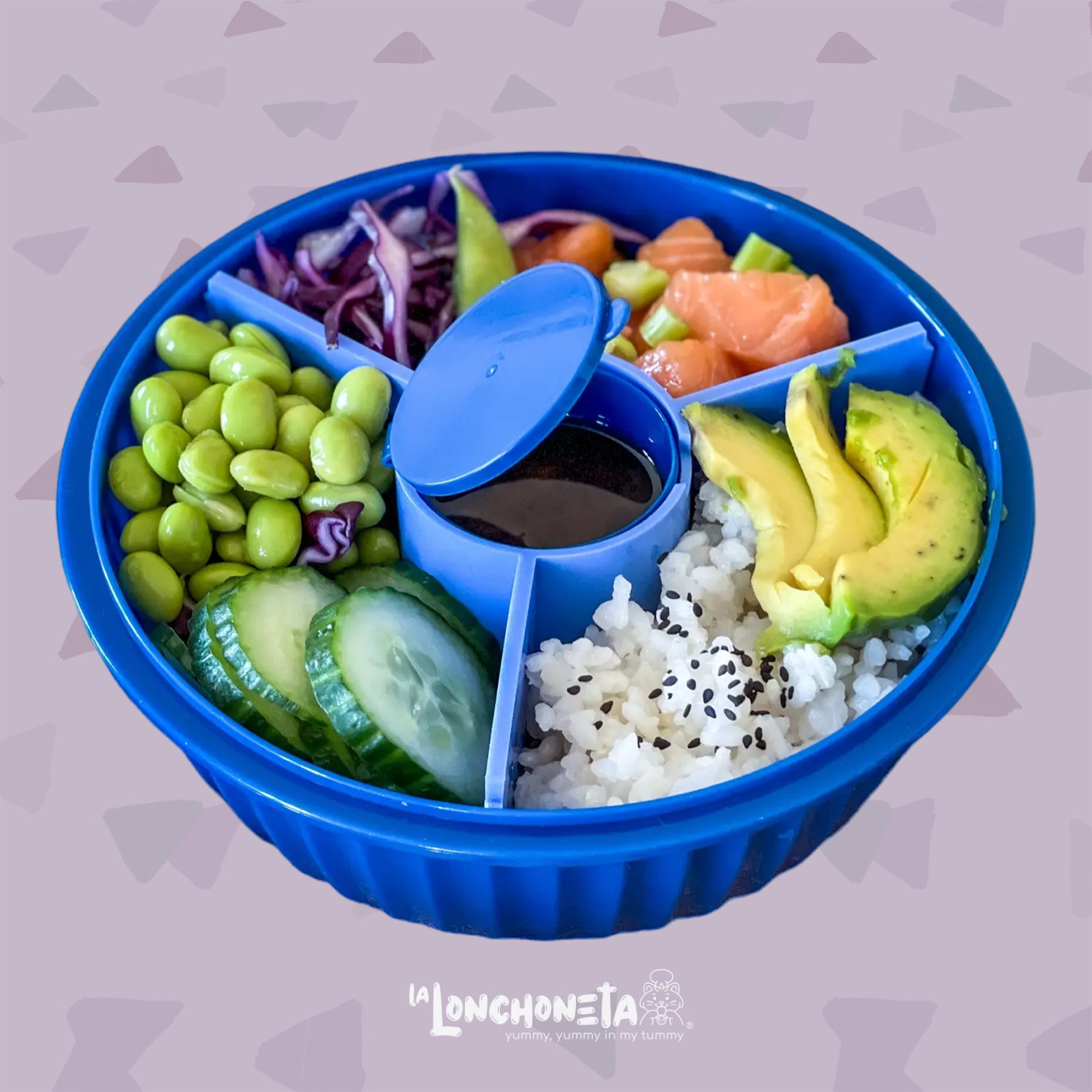 Poke Bowl Azul