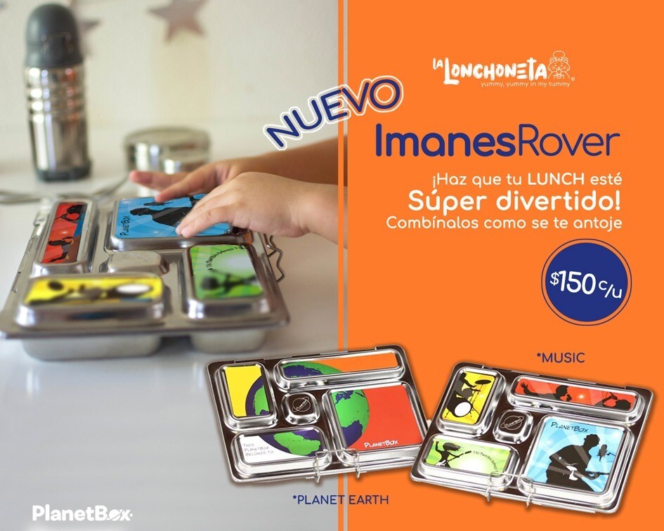 Imanes Rock Star Rover Lunch "Planet Box"