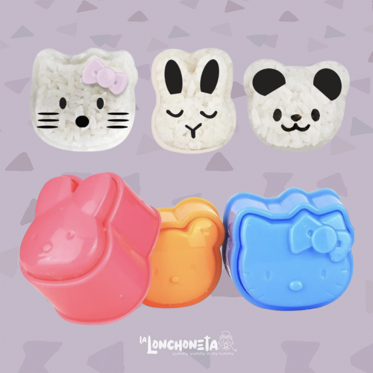 Moldes Hello Kitty Arroz