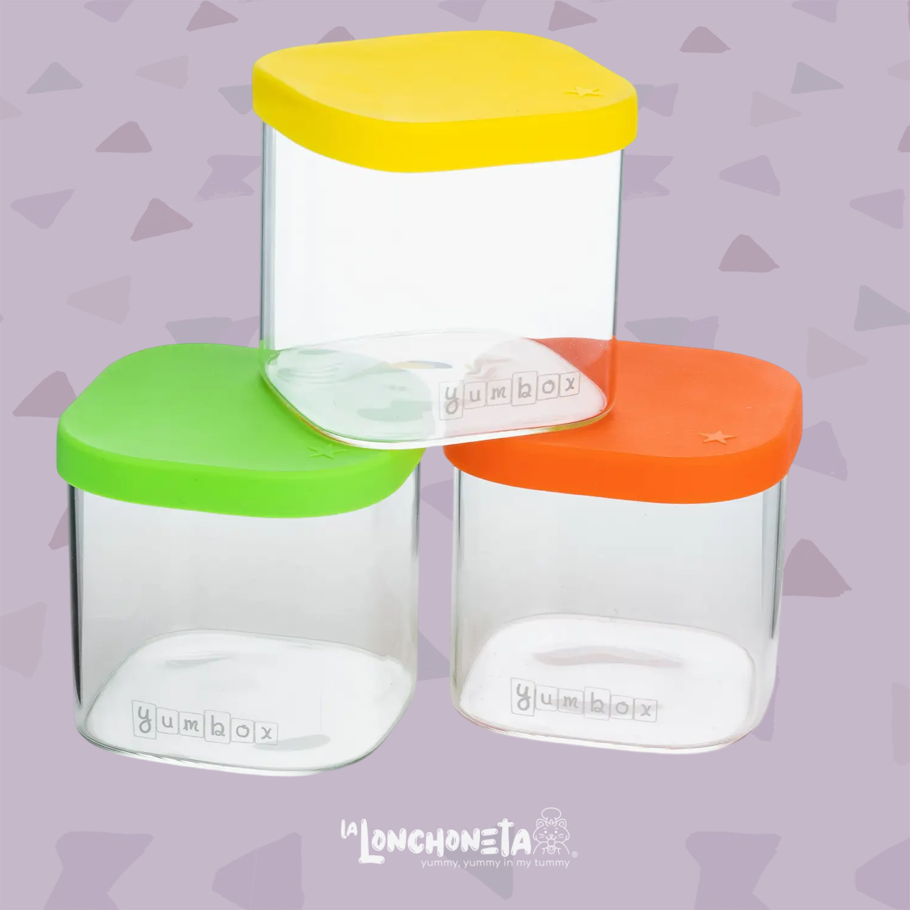 Mini contenedores de comida Yumbox 3 pzas