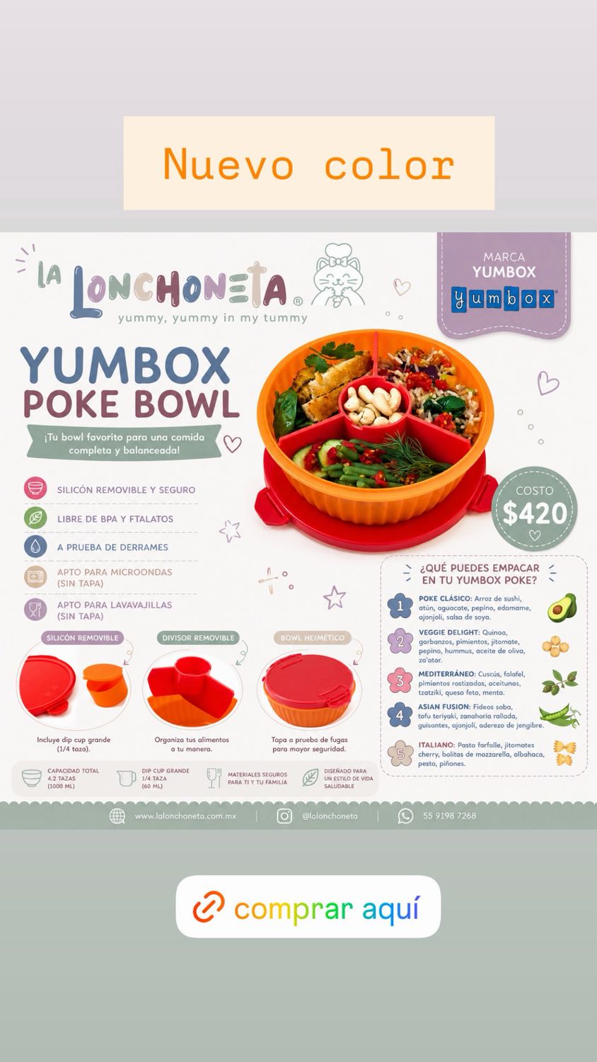 Poke Bowl Naranja