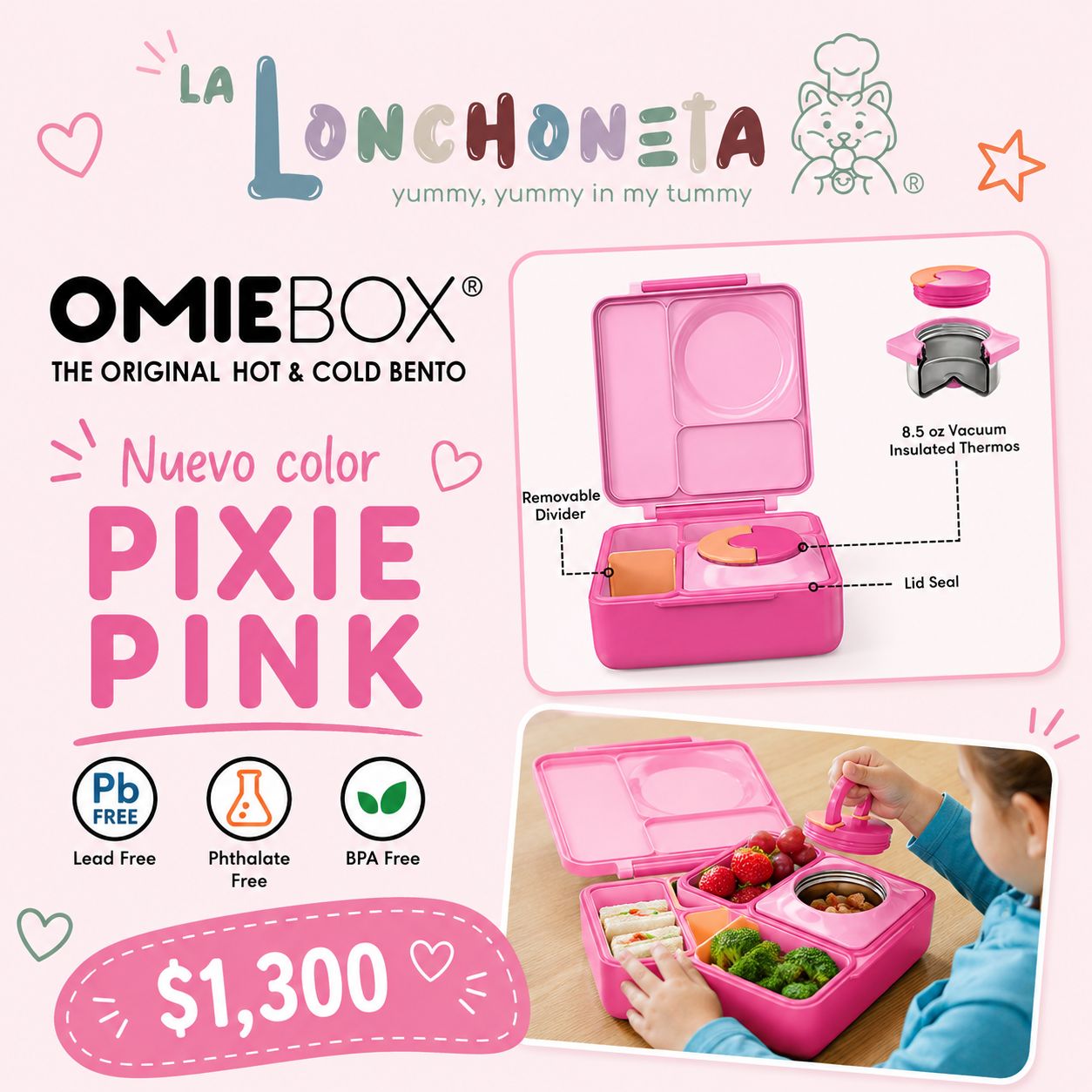 OmieBox Pixie Pink