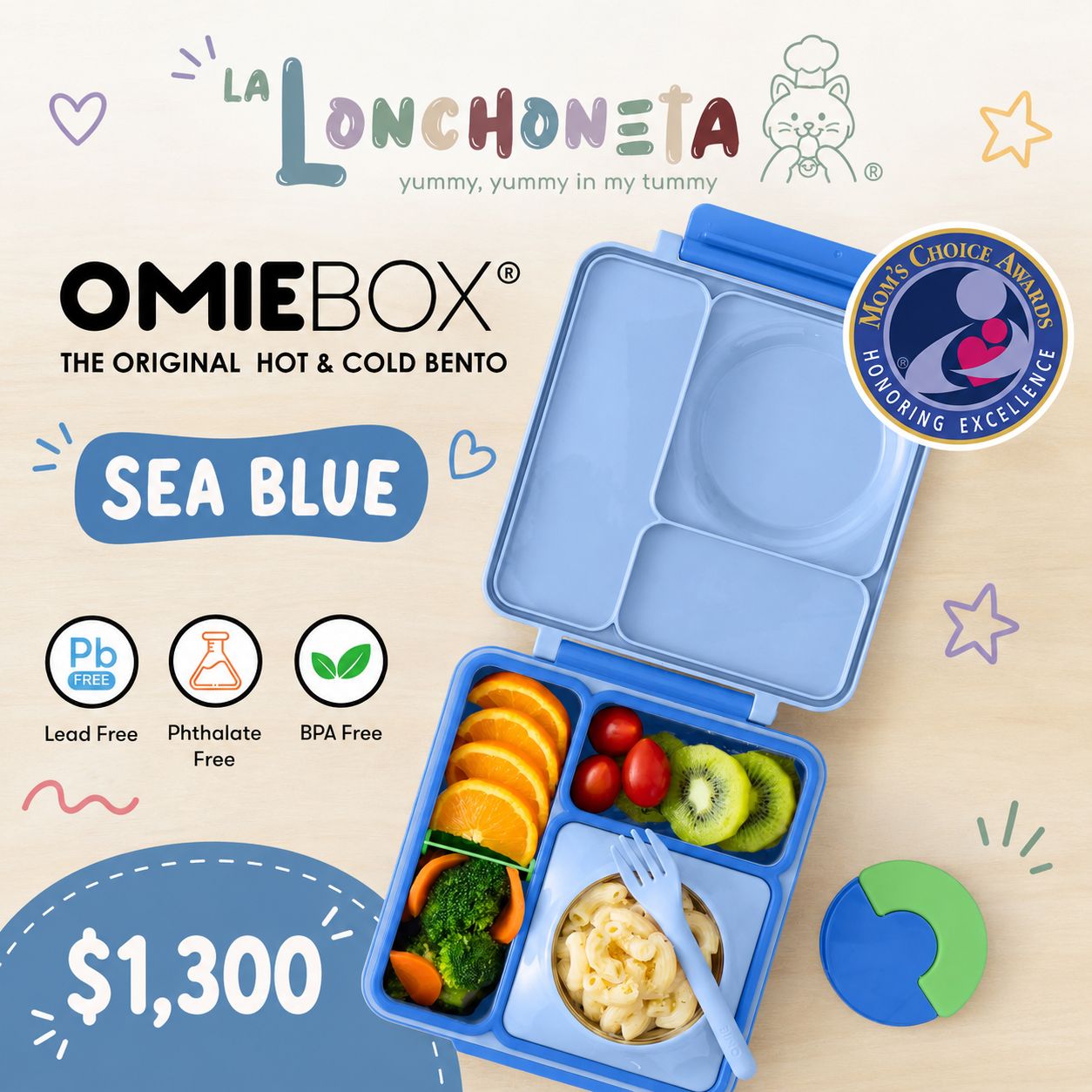 Omiebox Sea Blue