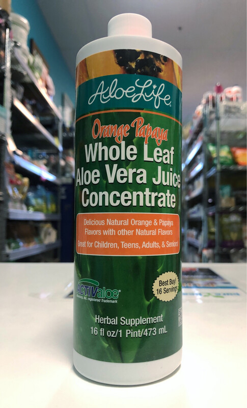 ALOE LIFE ORANGE PAPAYA PINT  795922363769