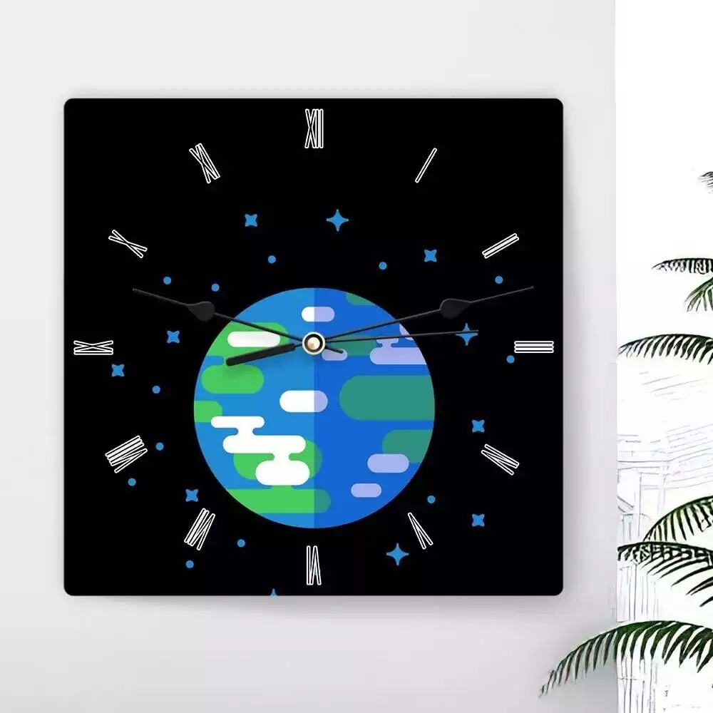 Kurzgesagt Wall Clock