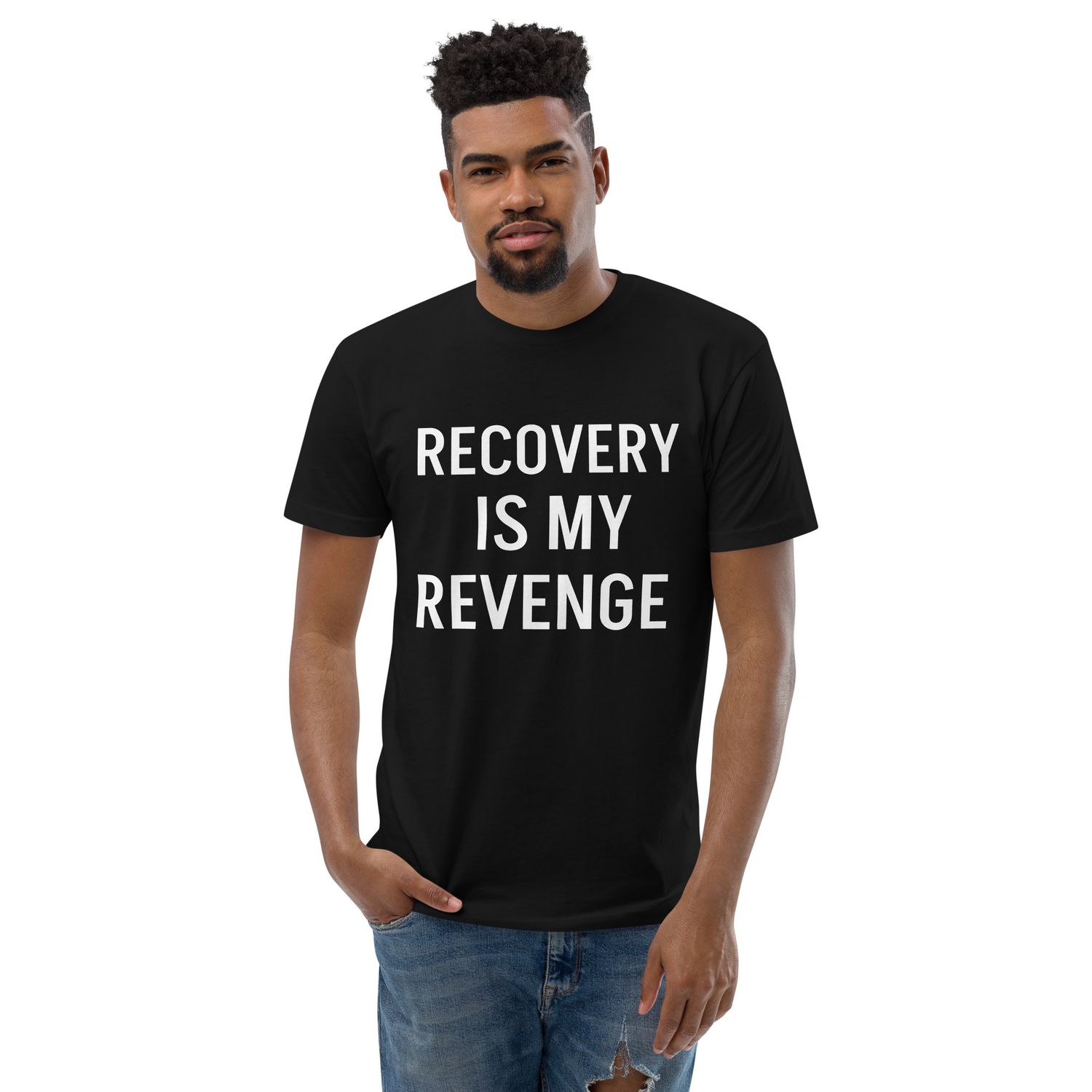 Genderswag™ Recovery is My Revenge  Men&#39;s Fitted T-shirt