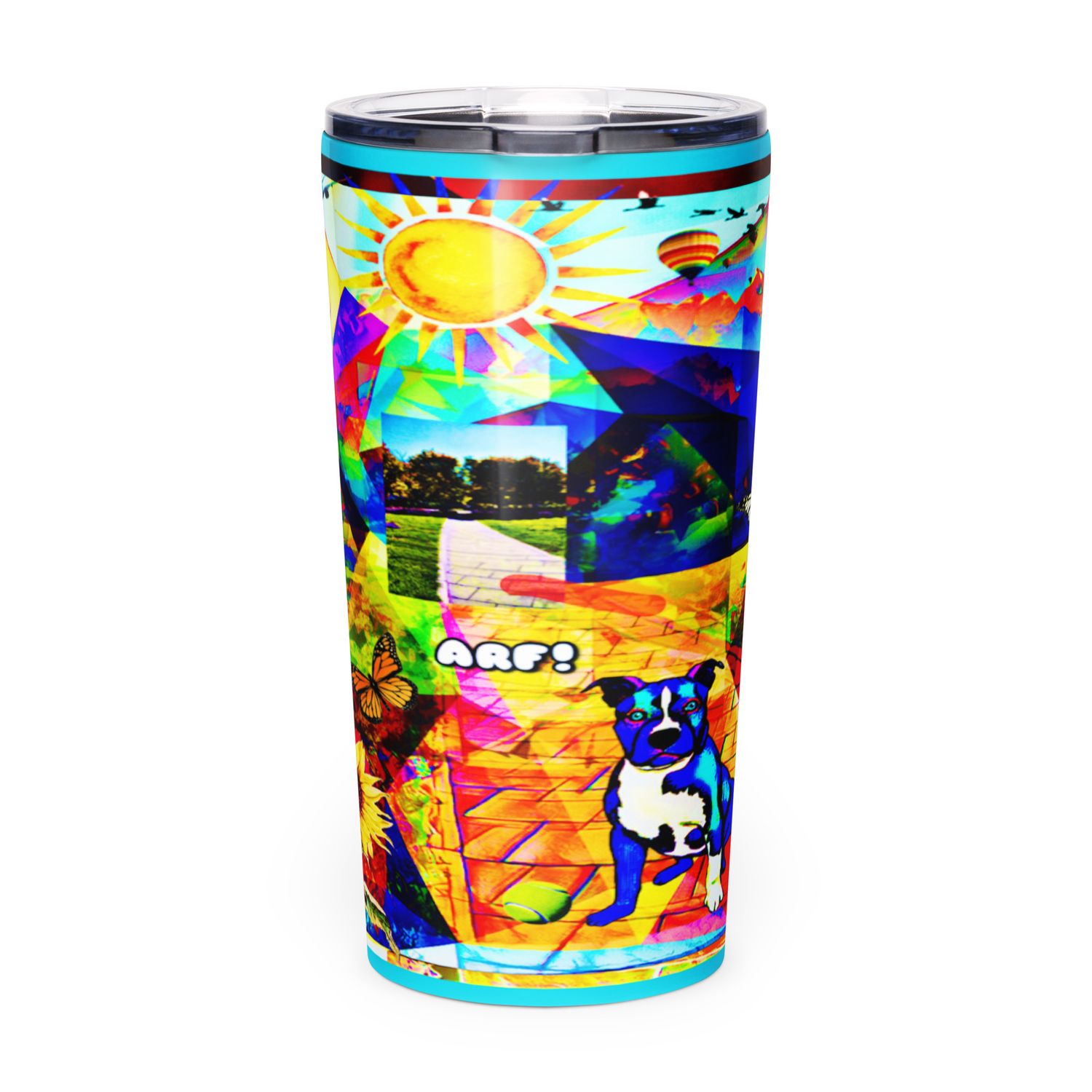 Fetch In The Park - Tapered Stainless Steel Tumbler 20oz