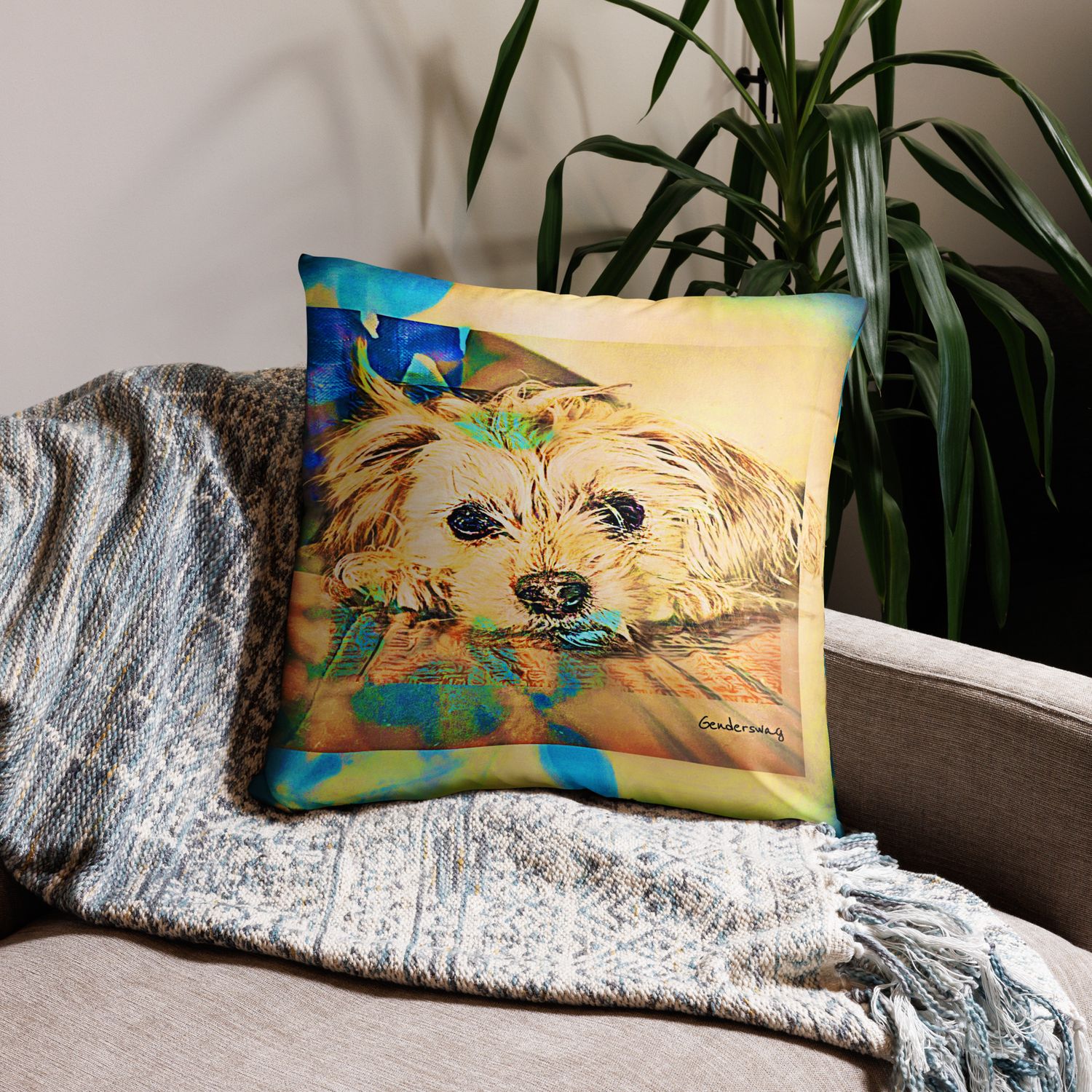 House Is Home Throw Pillow