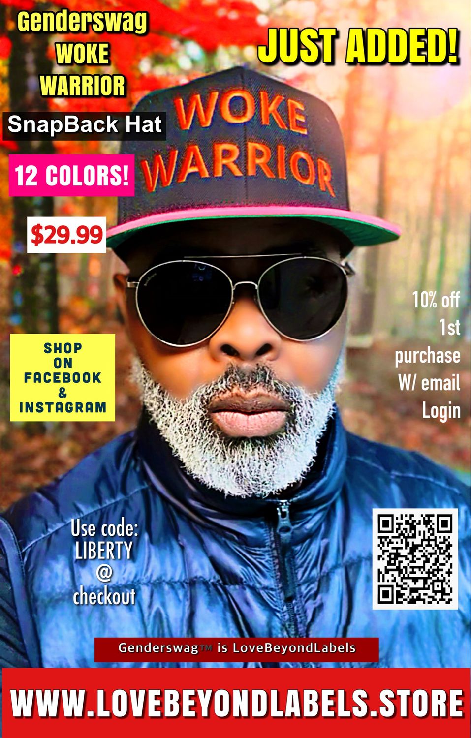 Genderswag™️ Woke Warrior Snapback Hat Genderswag™️ Woke Warrior Snapback Hat