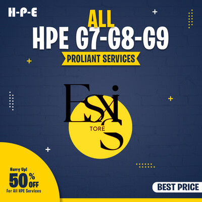 HPE G9.1/G8.1/G7.1 Services