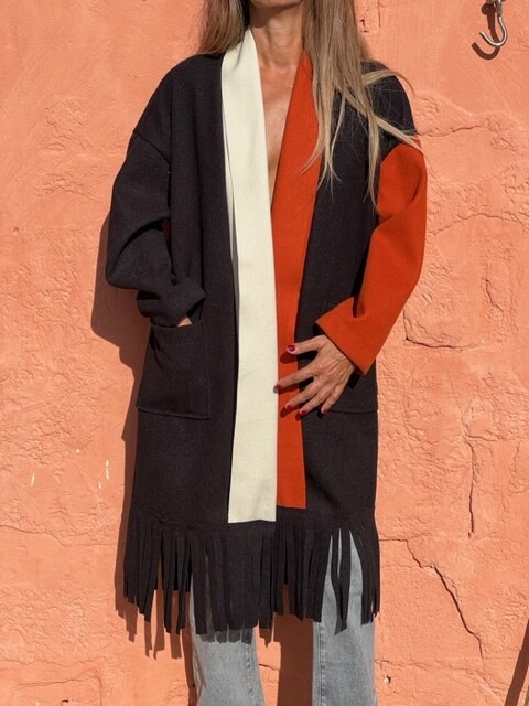 Manteau Tri color
