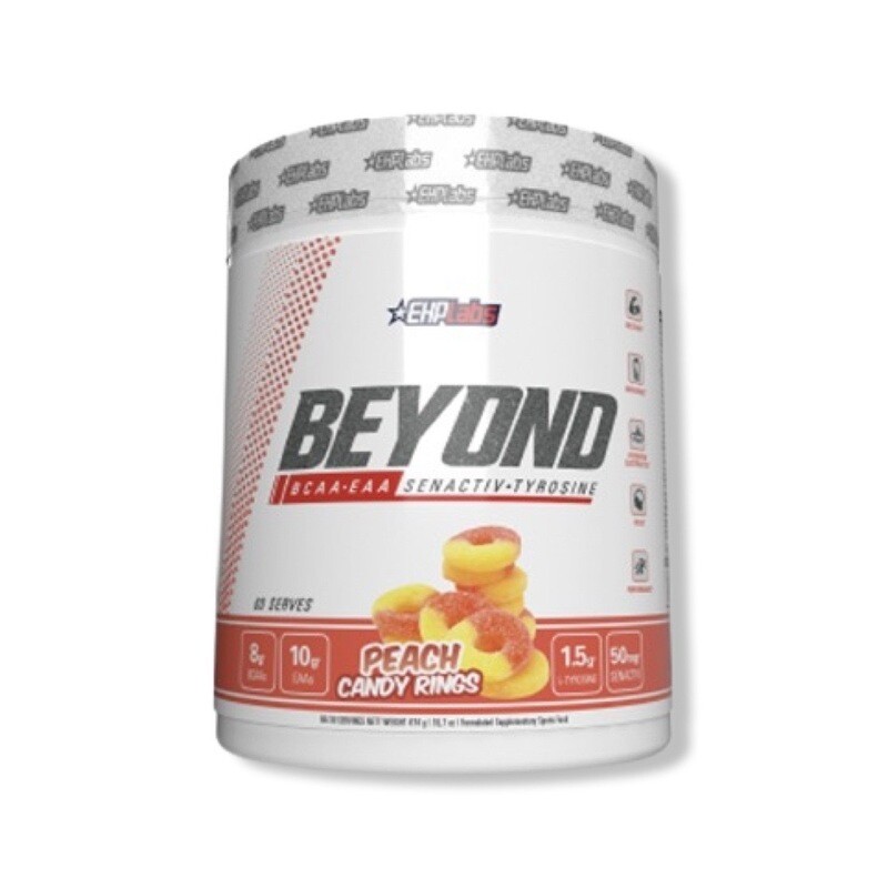 EHP Labs Beyond BCAA+EAA (60 serves), Flavour: Peach Candy Rings