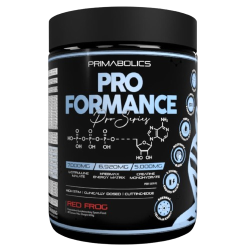 Primabolics PROformance Pre-Workout 600g, Flavour: Red Frog