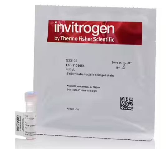 SYBR™ Safe DNA Gel Stain - 400uL - S33102