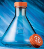 Corning® Erlenmeyer cell culture flasks, 3L Baffled, Vent Cap, Polycarbonate, sterile - CS of 4 - CLS431253
