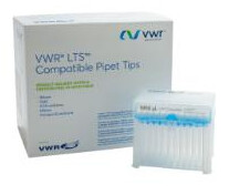 VWR® LTS Compatible Pipette Tips - 100-1000uL, 8x96 tips/pack - CS of 3840 - 76322-164