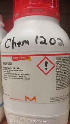 Ammonium Chloride 500g