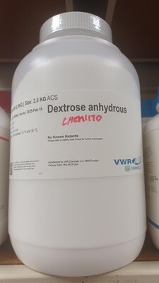 D-Glucose (Dextrose) Anhydrous 2.5kg