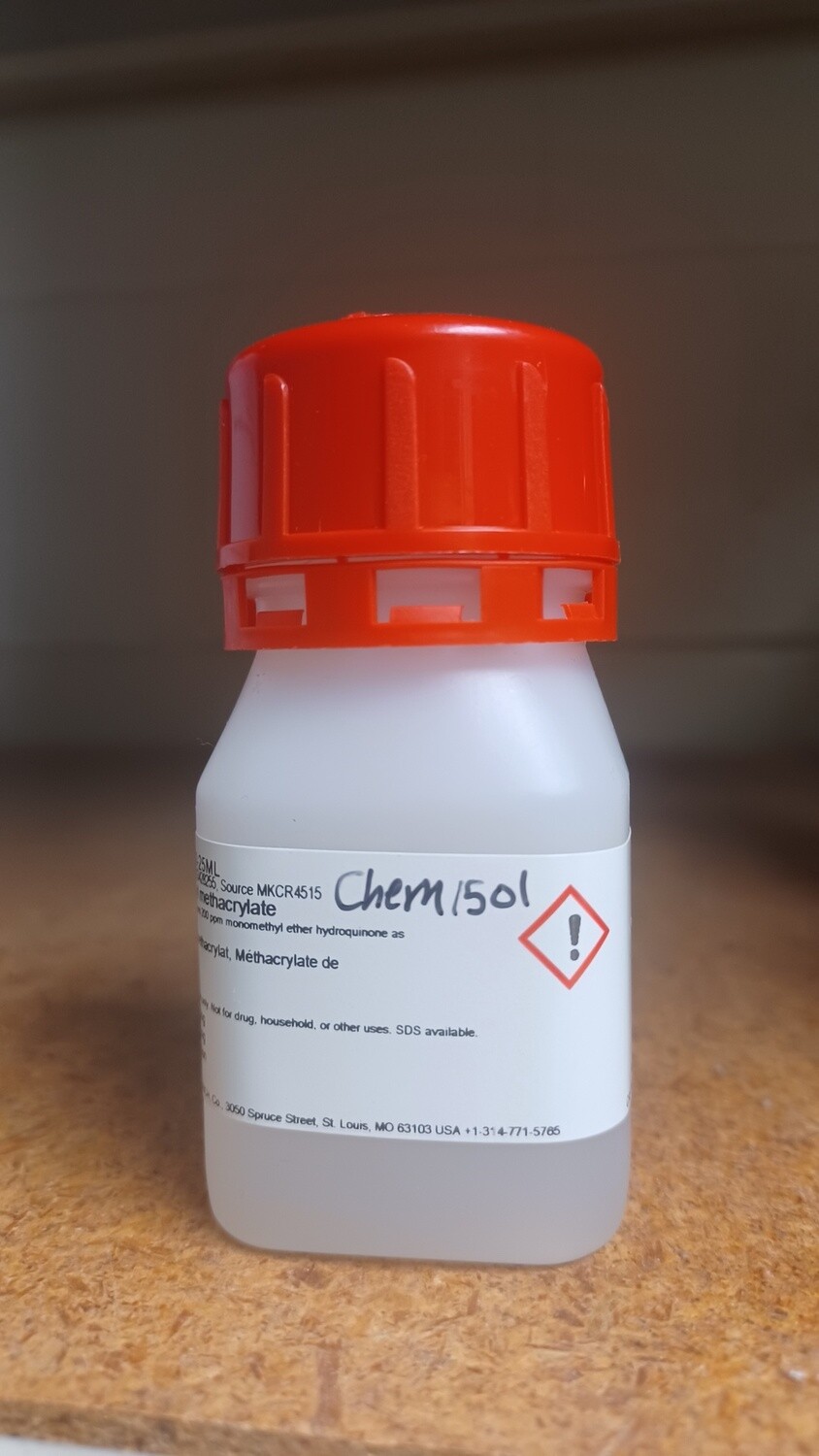 Furfuryl methacrylate 411760-25ML CHEM1501