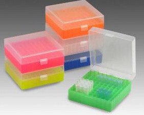 VWR® Microtube Storage Boxes 100x1.5ML - Assorted - pk of 5 - 40000-332