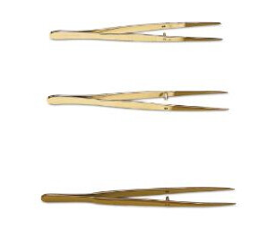 SP Bel-Art Teflon® Coated Steel Forceps, Bel-Art Products, a part of SP - 98 mm (3⅞&quot;) Full Coating - Bag of 2 - 13197-440