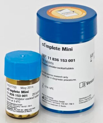 cOmplete™, Mini Protease Inhibitor Cocktail - 25 tablets - 11836153001