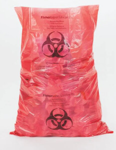Fisherbrand™ Autoclavable Biohazard Waste Bags - 35 x 25in - CS of 200 - 14-828-246