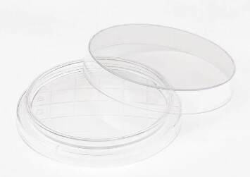 100x25mm Sterile Polystyrene Deep Petri Dishes - Sleeve of 25  with lids - FB0875711 - PLAS7011P