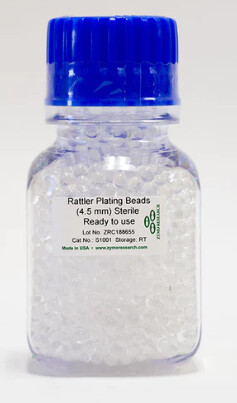 Rattle Plating Beads - 230g - S1001-5 - 5 bottles