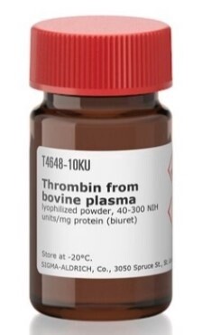 Thrombin from bovine plasma - 1000 units - T4648-1KU