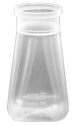 Genesee Scientific 32-130 6oz Square Bottom Drosophila Bottle (PP), Polypropylene [AS-355], 2 x 250 Bottles/Unit - 32-130