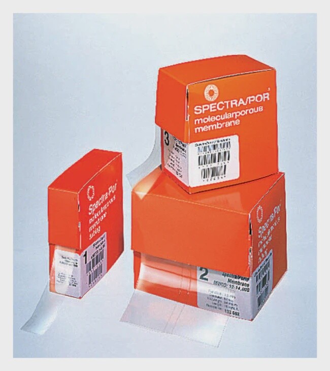08-667B Spectrum™ Spectra/Por™ 4 RC Dialysis Membrane Tubing 12,000 to 14,000 Dalton MWCO