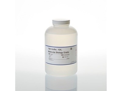 TBE Buffer, 10X, Molecular Biology Grade, Promega PAV4251 1000 ml pH 8.2 - 8.4 (25 °C, 1X)