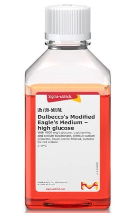 Dulbecco′s Modified Eagle′s Medium - high glucose - 6 x 500mL - D5796-6X500ML