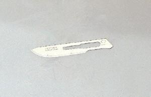 Sterile Scalpel Blades, Walter Stern Surgical Blade stainless no. 10 25608-065 Min of 5 CONS5211P