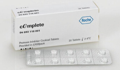 cOmplete™ Protease Inhibitor Cocktail - pkg 20 tablets - 4693116001
