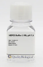 Quality Biological Inc HEPES Buffer (1 M), pH 7.3, 100 mL - 50-751-7290/118089721EA
