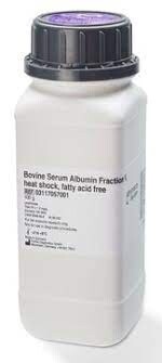 126609-5MG  Albumin, Bovine Serum, Fraction V, Fatty Acid-Free, Nuclease- and Protease-Free